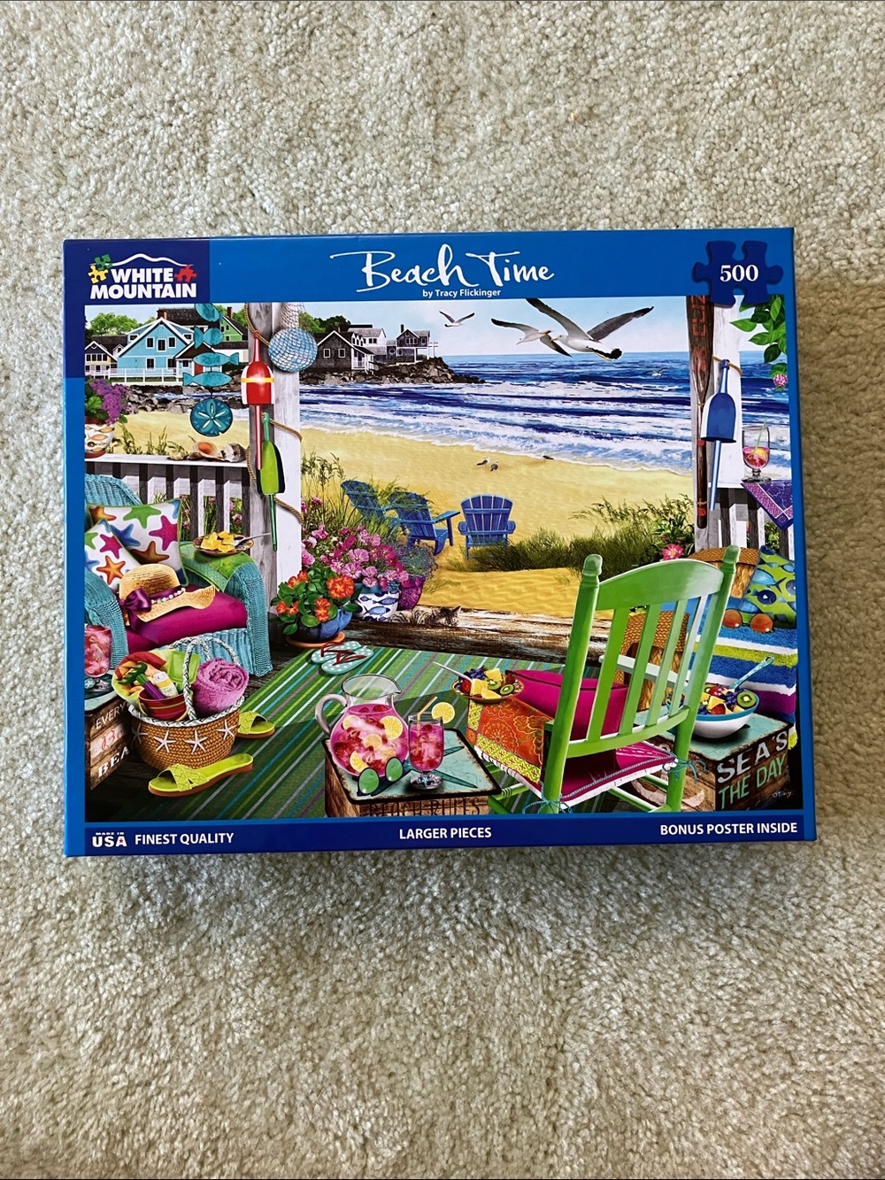 White Mountain Beach Time Puzzle